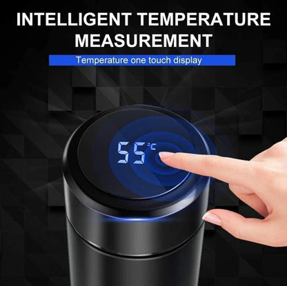 LED Temperature Display Stainless Steel Bottle – Hot & Cold Vacuum Insulated