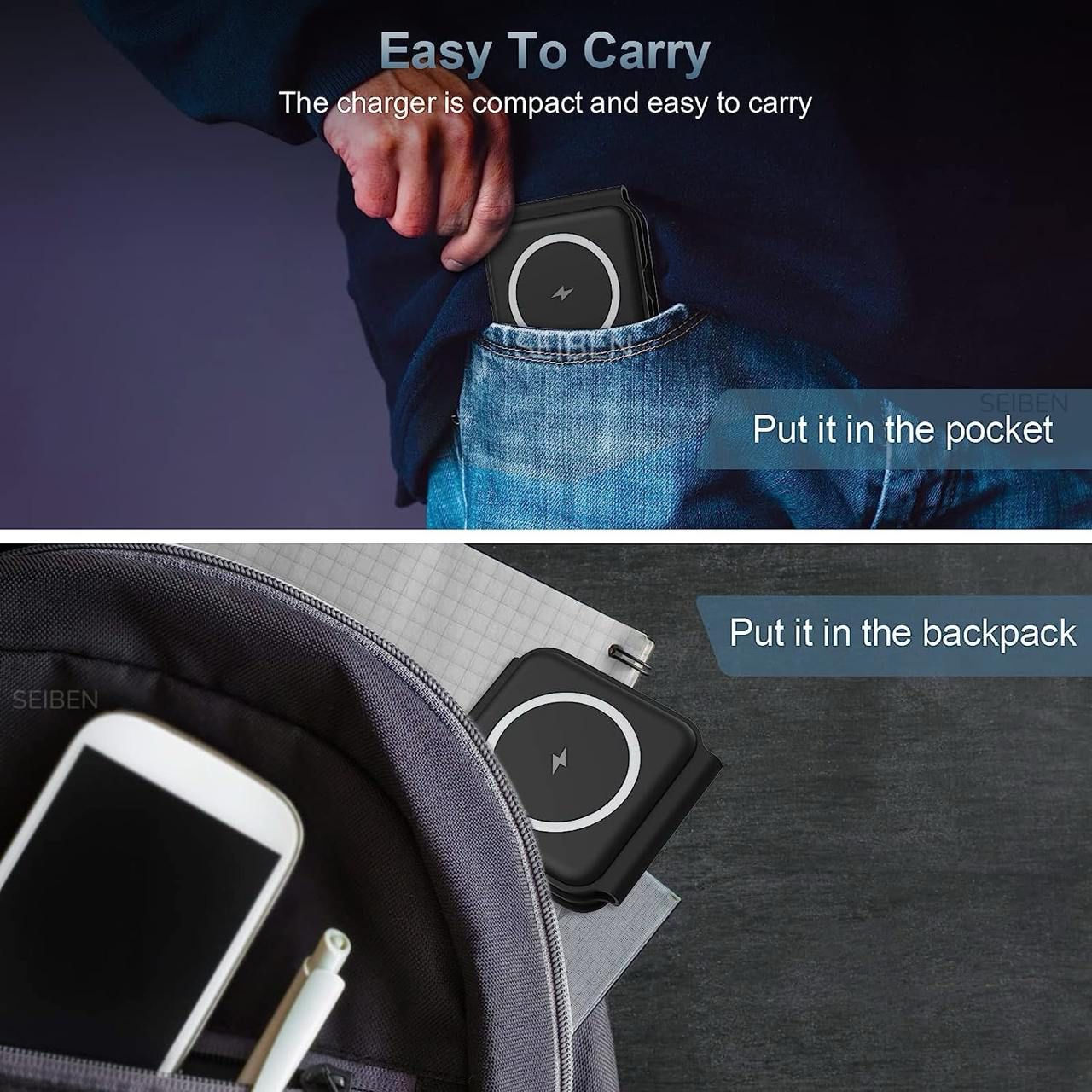 3-in-1 Magnetic Foldable Wireless Charging Station – MagSafe Compatible | iPhone, Apple Watch & AirPods