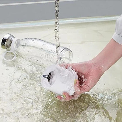 Mini Portable USB Rechargeable Juice Cup Blender (420ml, 4 Blades)